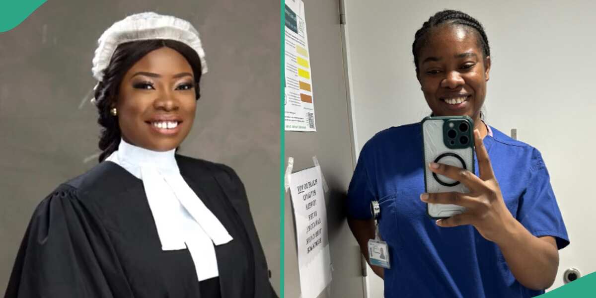 Video: This lady is a trained lawyer, but she now works as a nurse