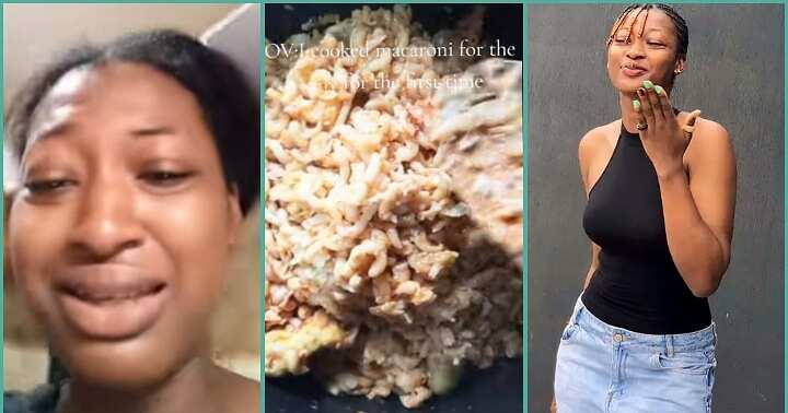 Lady in tears as she shares video of terrible pot of food she cooked