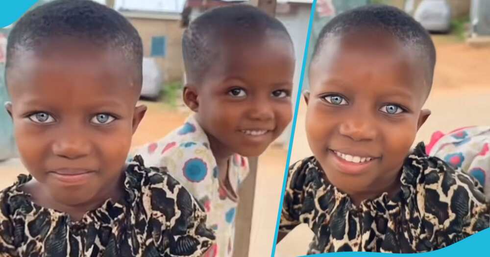 Ghanaian girl with gorgeous eyes goes viral.