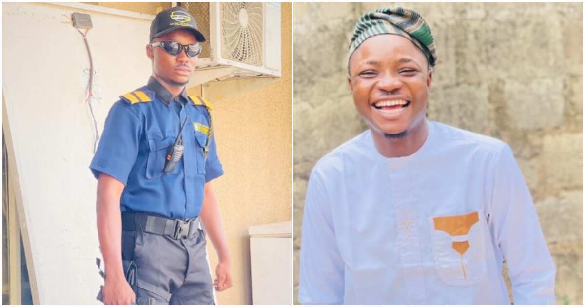 Nigerian security man dumped by girlfriend for earning N60k monthly gets promoted plus new salary