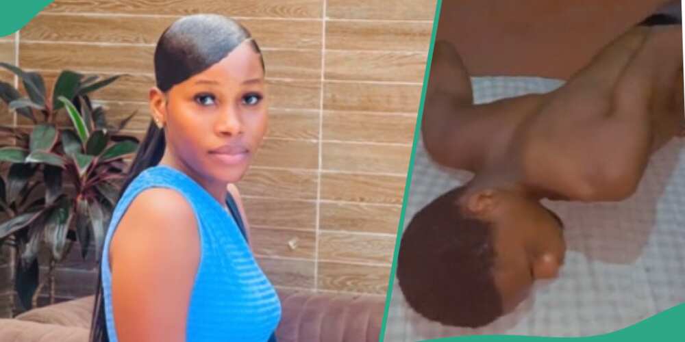 The Nigerian lady shared how her brother fell asleep