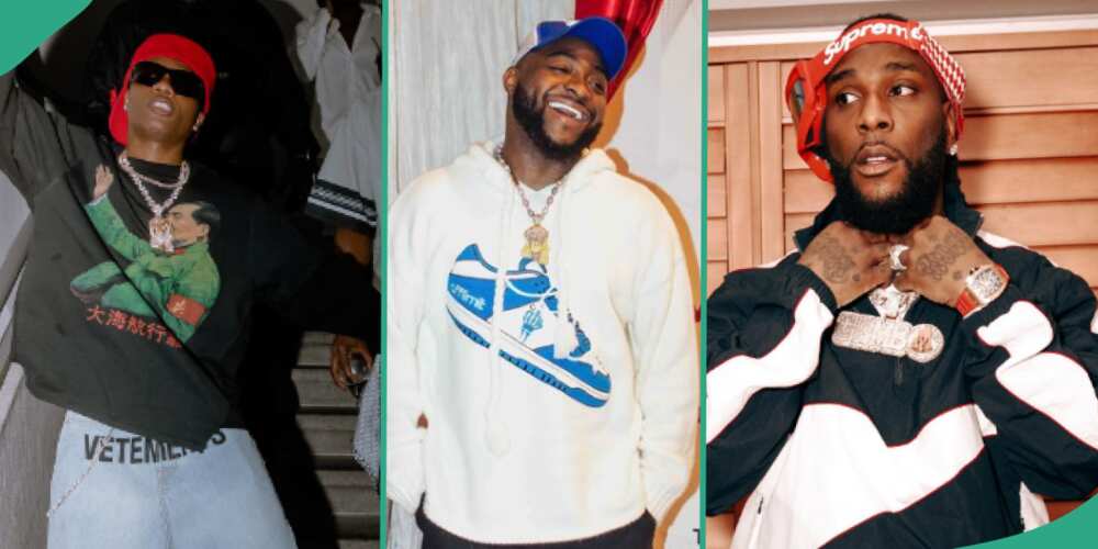Davido shares details on his communication with Wizkid and Burna Boy.