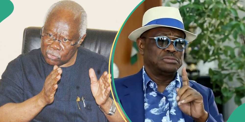 Chief Bode George has said that the crisis rocking the PDP was a family problem and it should be resolved internally while talking on the call to sanction Wike.