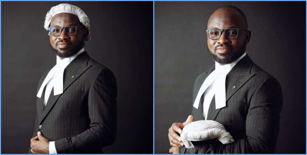Photo of a Ghanaian lawyer