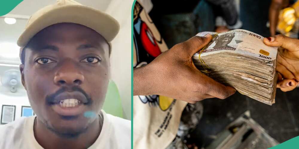 Nigerian man earning N100,000 monthly in Abuja.