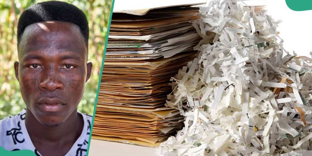 Nigerian man shares experience with mother who burnt his documents l