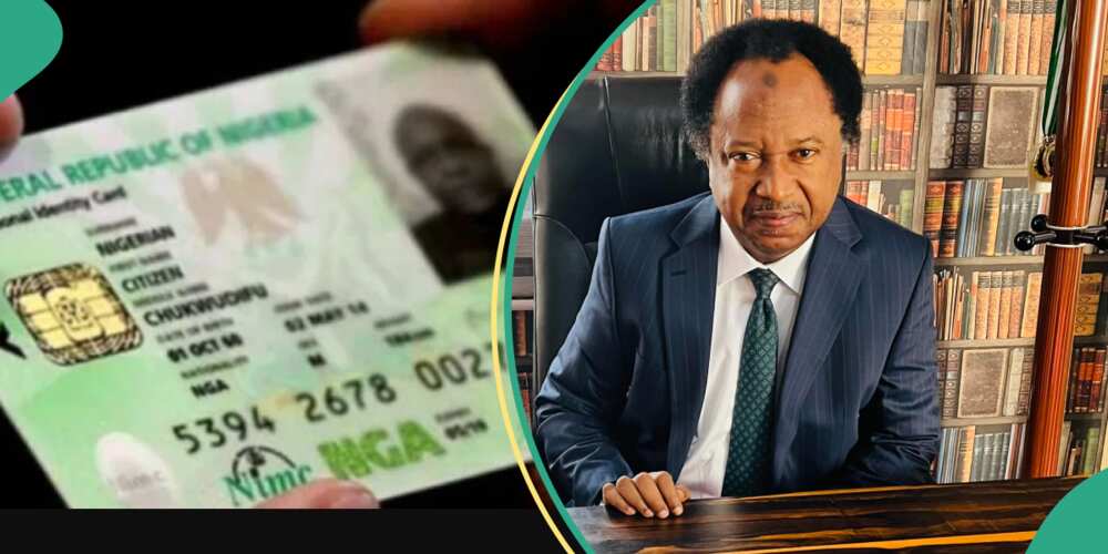 Shehu Sani speaks on collecting new national ID card from banks