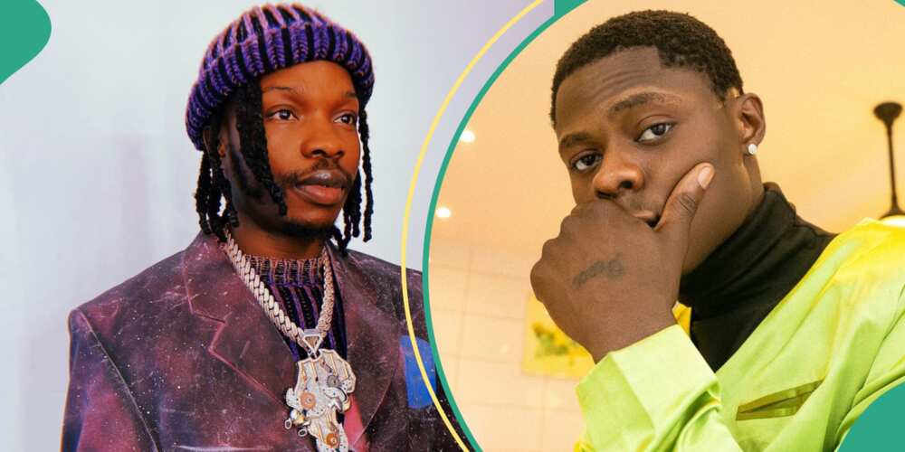 Naira Marley dragged over comment in video.