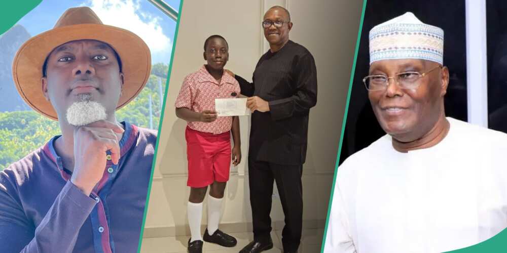 PDP chieftain Reno Omokri tackles Peter Obi after meeting with Atiku and 11-year-old student