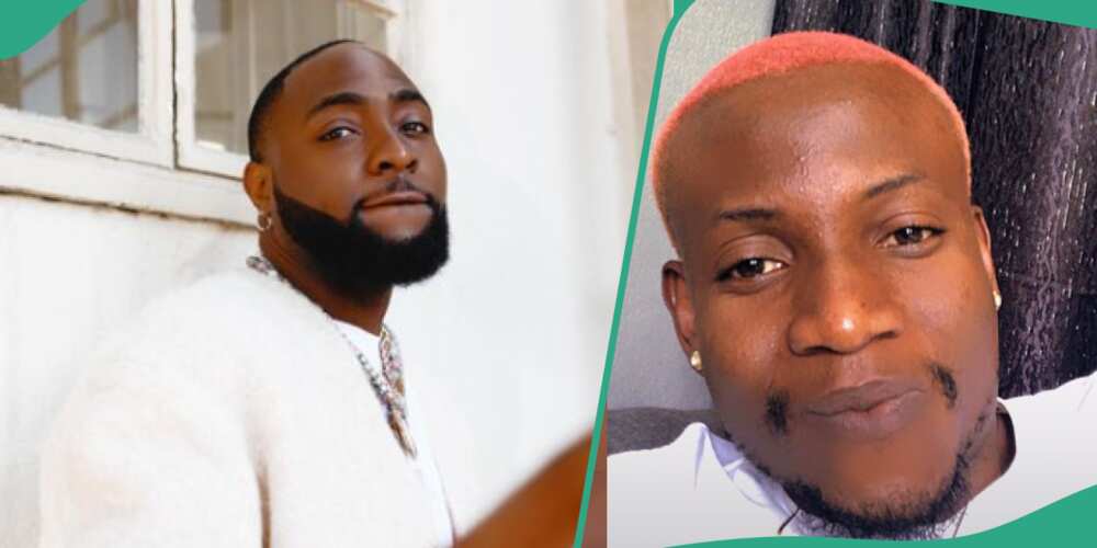Wizkid FC barber taunts Davido with photo of his bald head.
