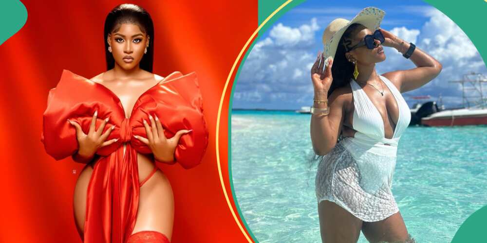 Clips of Phyna on vacation in the Maldives goes viral.