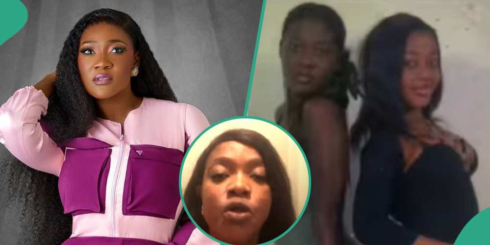 Mercy Johnson's alleged childhood friend calls her out.