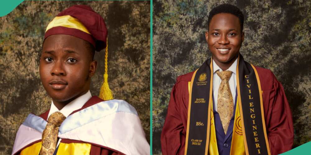 David Akanmu got a scholarship to study in USA.