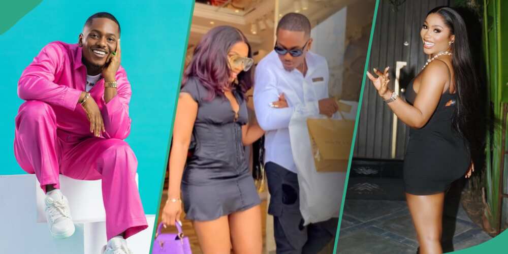 Timini stirs dating rumour about himself and Mercy Eke.