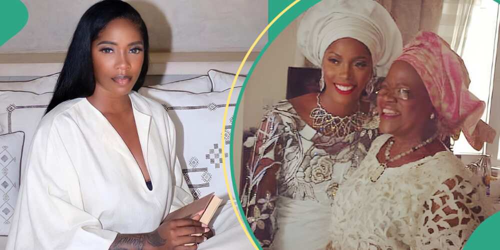 Tiwa Savage's mum comment about her debut movie.