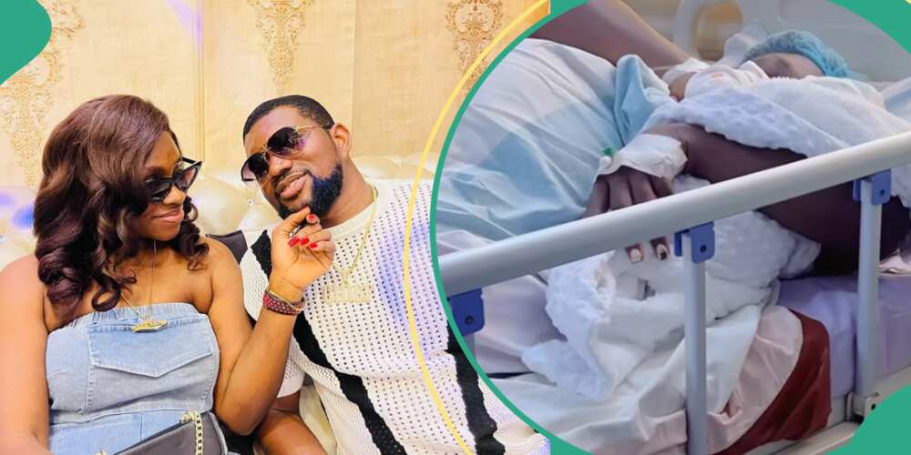 "I Am Back From The Theater": MC Mbakara Celebrates As Wife Gives Birth