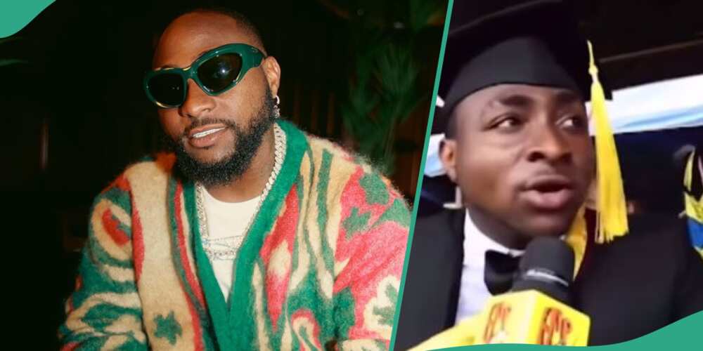 Video of Davido's graduation from university emerges.