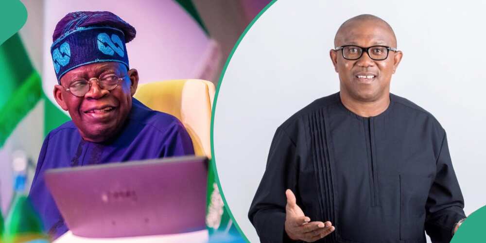 Viral video of Tinubu hailed at an event to honour Peter Obi stirs debate online