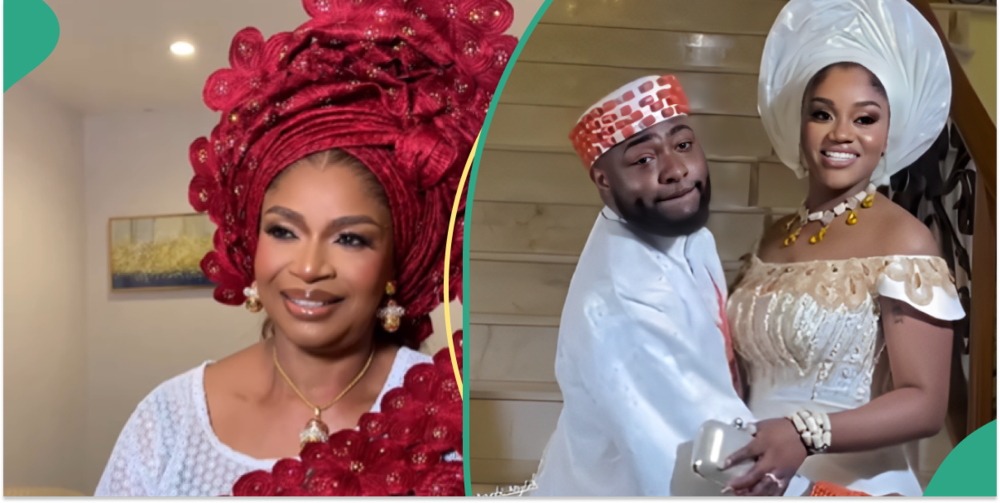 Chivido 2024: Video of Davido's mum-in-law trends