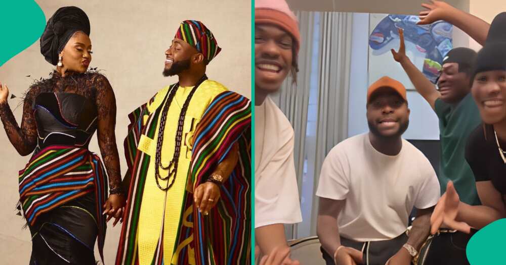 Davido drops verse on Ogechi for wife, Chioma.