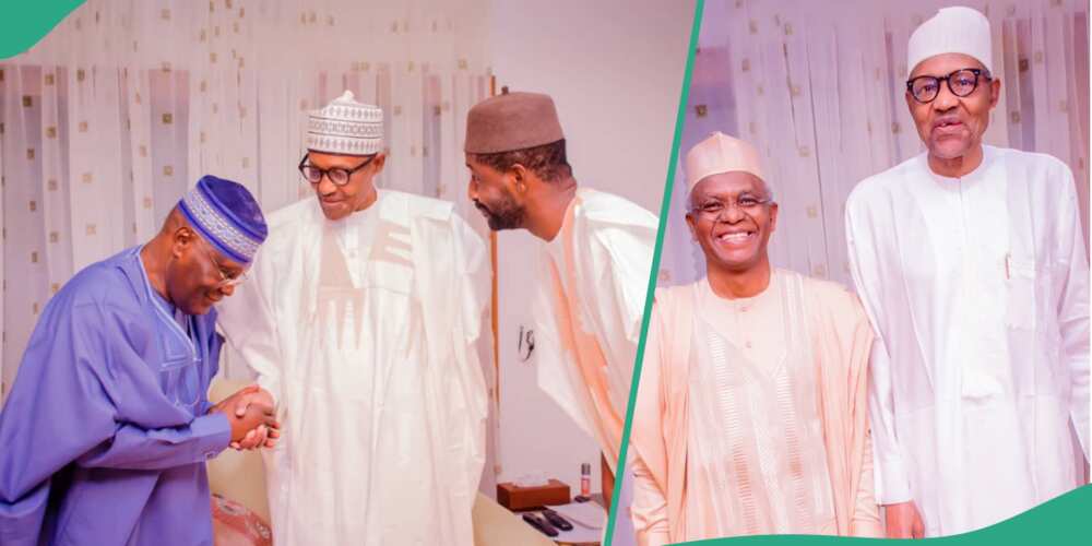 The northern politicians who have visited former President Muhammadu Buhari recently, including Atiku Abubakar and Nasir El-Rufai, have been accused of working to unseat President Bola Tinubu come 2027.