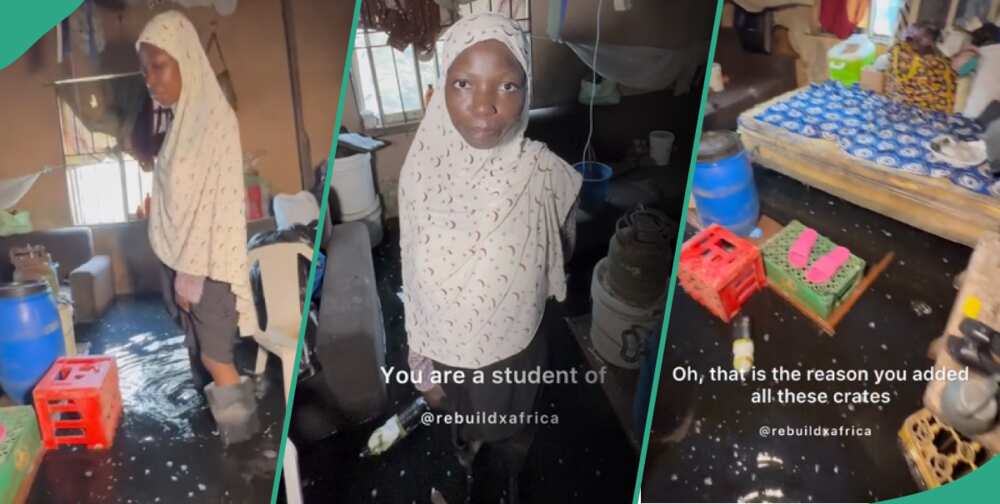 Heartbreaking video shows the slum UNILAG student lives in for over 10 years