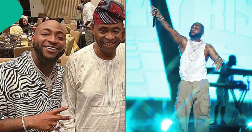 Davido recounts his father's vision about his music career.