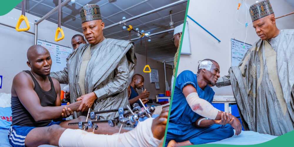 Vice President Kashim Shettima has visited the victims of victims of the multiple suicide bombing attacks in Borno state, made donations and delivered President Bola Tinubu's condolence to them.