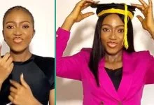 First Class Graduate Dances After Finding Out She is Best Graduating Student in Her Department