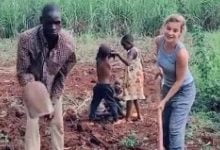UK woman falls in love with farmer, flies to his village and joins him on farm