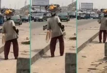"Reach out to him": Elderly man's walking step on the road stirs reactions