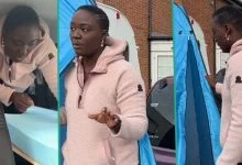 "My Car Has Bed": Courageous Lady Driving From London to Lagos Shows Interiors of Costumised Vehicle