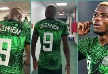 "AFCON 2023": Victor Osimhen Walks Like King in Video, Sheds Tears of Joy After Nigeria's Victory