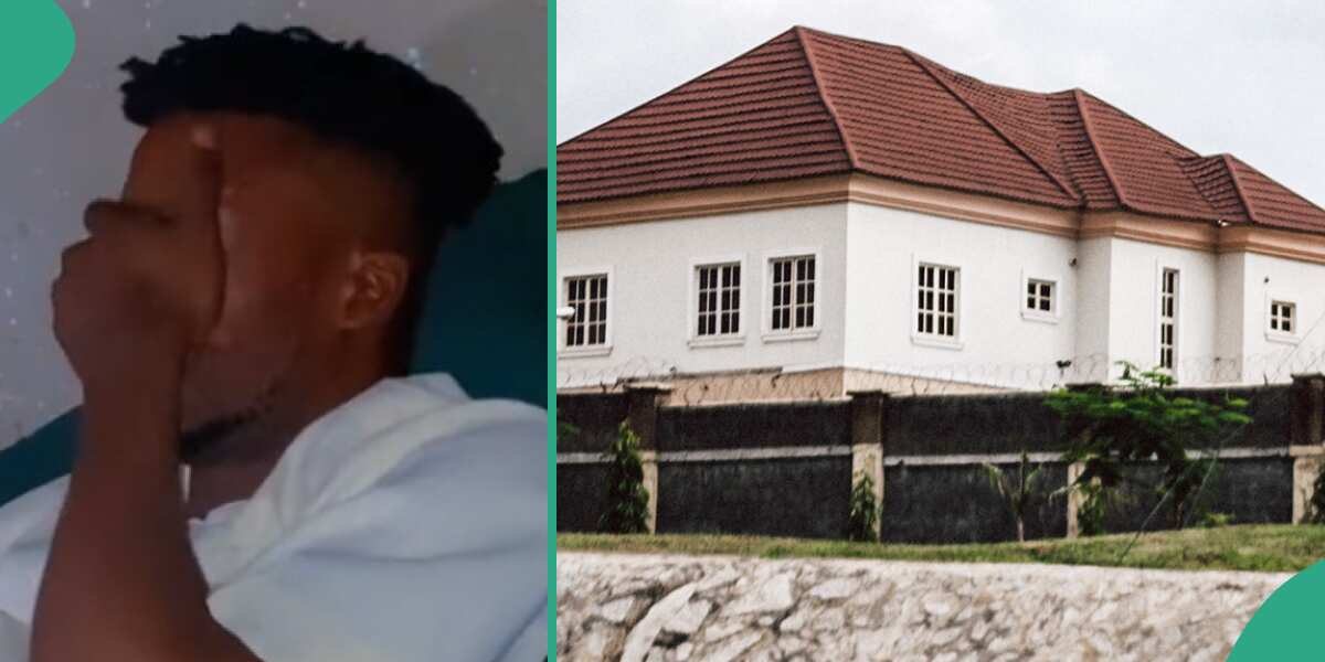 From Tenant to Landlord: Nigerian Man Breaks Down in Tears as He Moves into His House with Family
