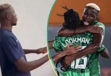 Quarter Final: Osimhen Shows Off His Dance Skills After Leading Nigeria to AFCON Victory
