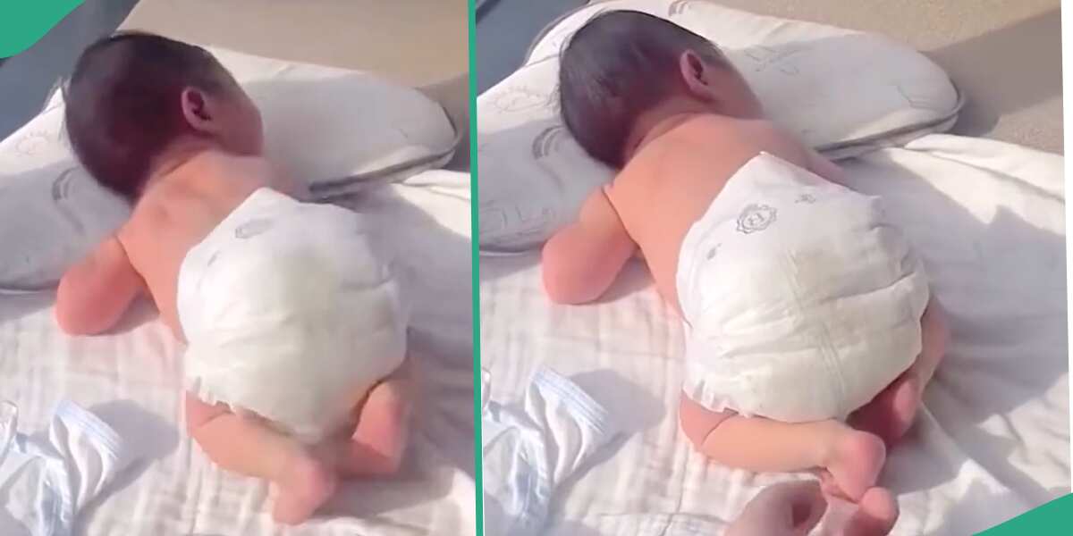 "Let Him Sleep Please": Unique Sleeping Position of Little Baby Goes Viral, Causes Buzz on TikTok
