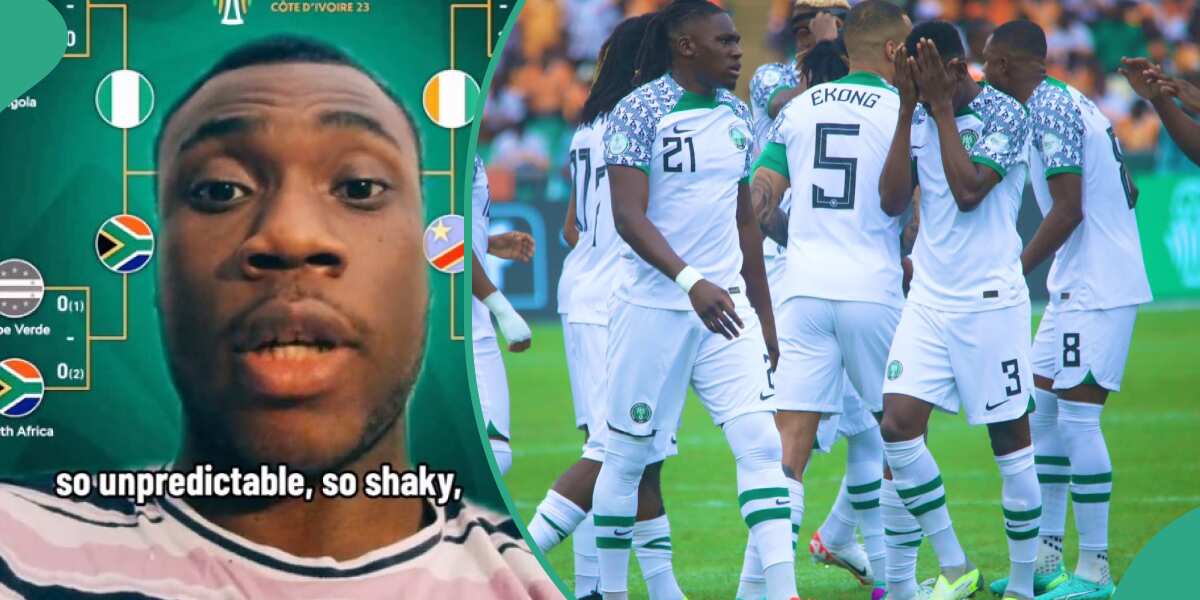 Man Predicts Actual Scoreline of the AFCON Semi-Final in the Match Between Nigeria and South Africa