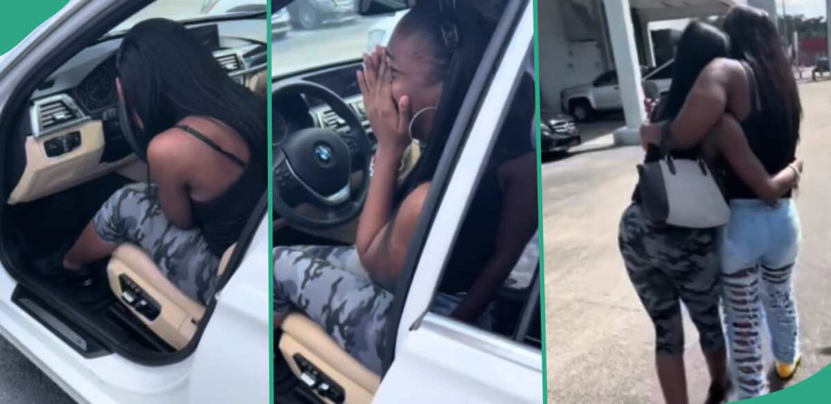 "She Has Never Asked Me for Anything": Lady Buys Brand New BMW Car for Her Best Friend in Cute Video