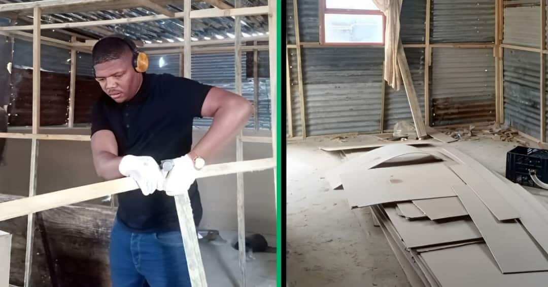 "I'm impressed": Man renovates shack into modern home with simple materials