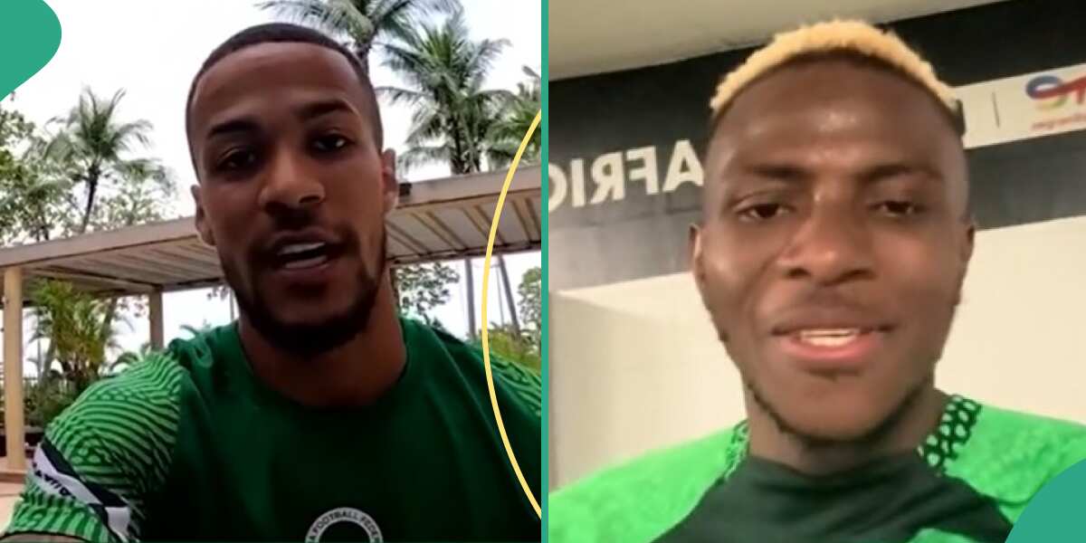 From Cleaning Gutters to Record Signing: Troost Ekong Interviews Osimhen in Super Eagles’ Jersey