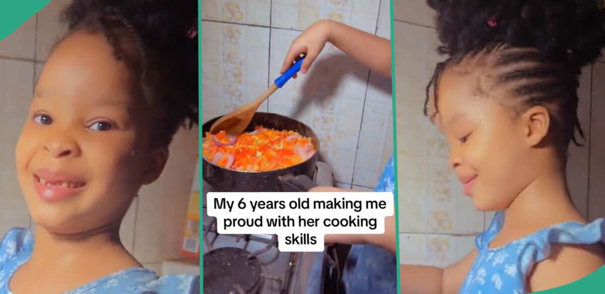 "You Will Enjoy it": Little Girl Prepares Delicious Food in Kitchen, Her Mum Watches With Admiration
