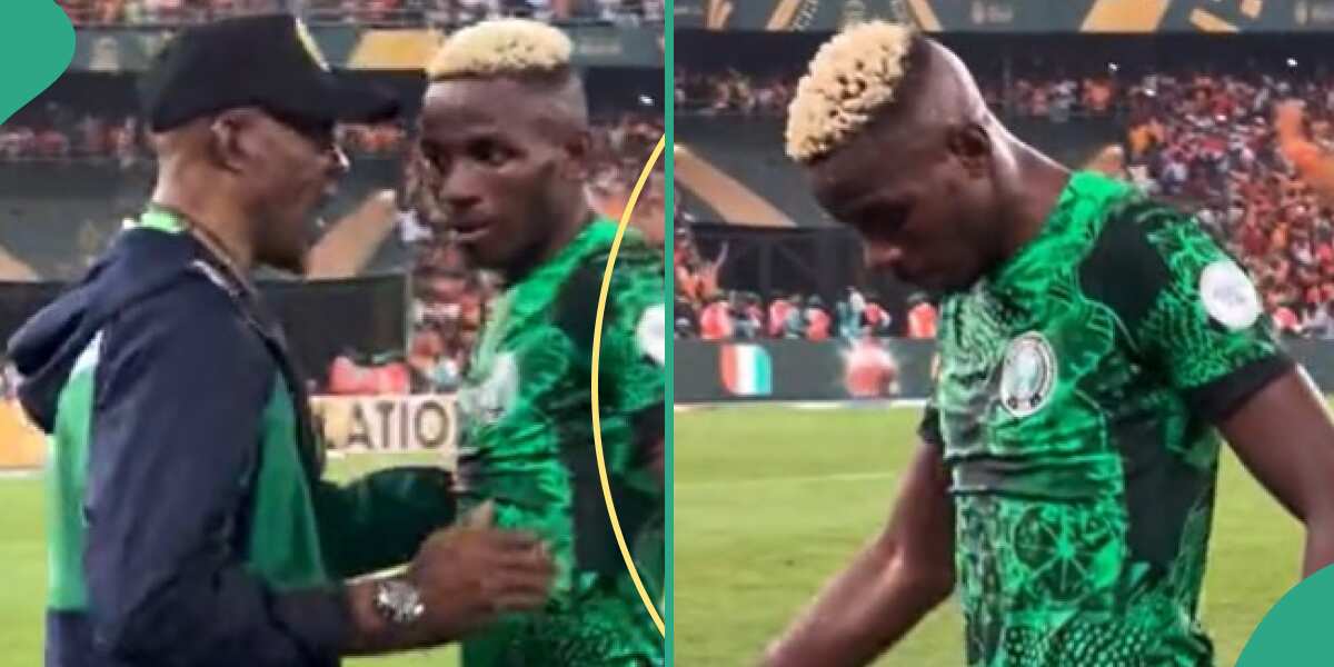 AFCON Final Drama: Victor Osimhen’s Emotional Moment after Loss to Ivory Coast Melts Hearts