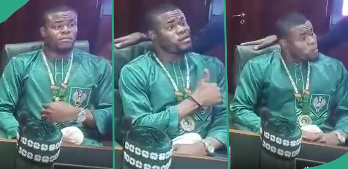 Viral Video Shows Star Goalkeeper Stanley Nwabali in Aso Rock After AFCON Performance