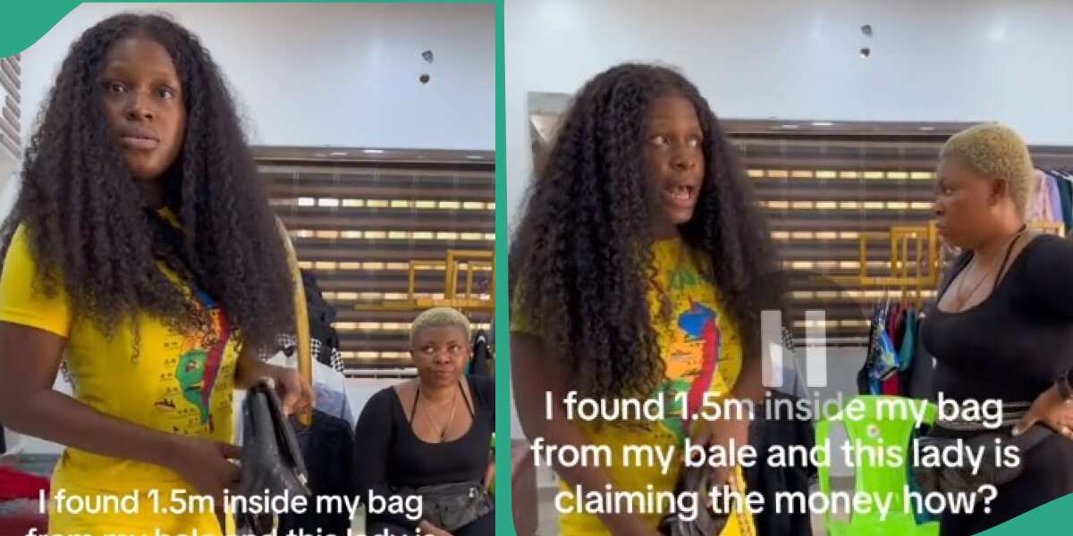 Seller and buyer clash over ownership of $1,000 found in bag already paid for
