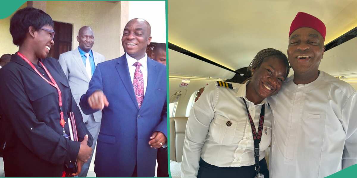 "From Being a Graduate of Covenant University to Flying Bishop Oyedepo": Female Pilot Shares Photos