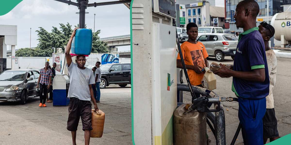 Petrol Tanker Drivers Strike: Nigerian Man Laments as He Buys Fuel at N1,000 Per Litre in Enugu
