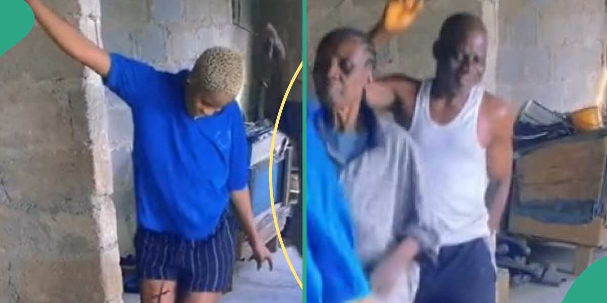 Nigerian Family Displays Happiness and Bond as They Dance in Their Unfinished House