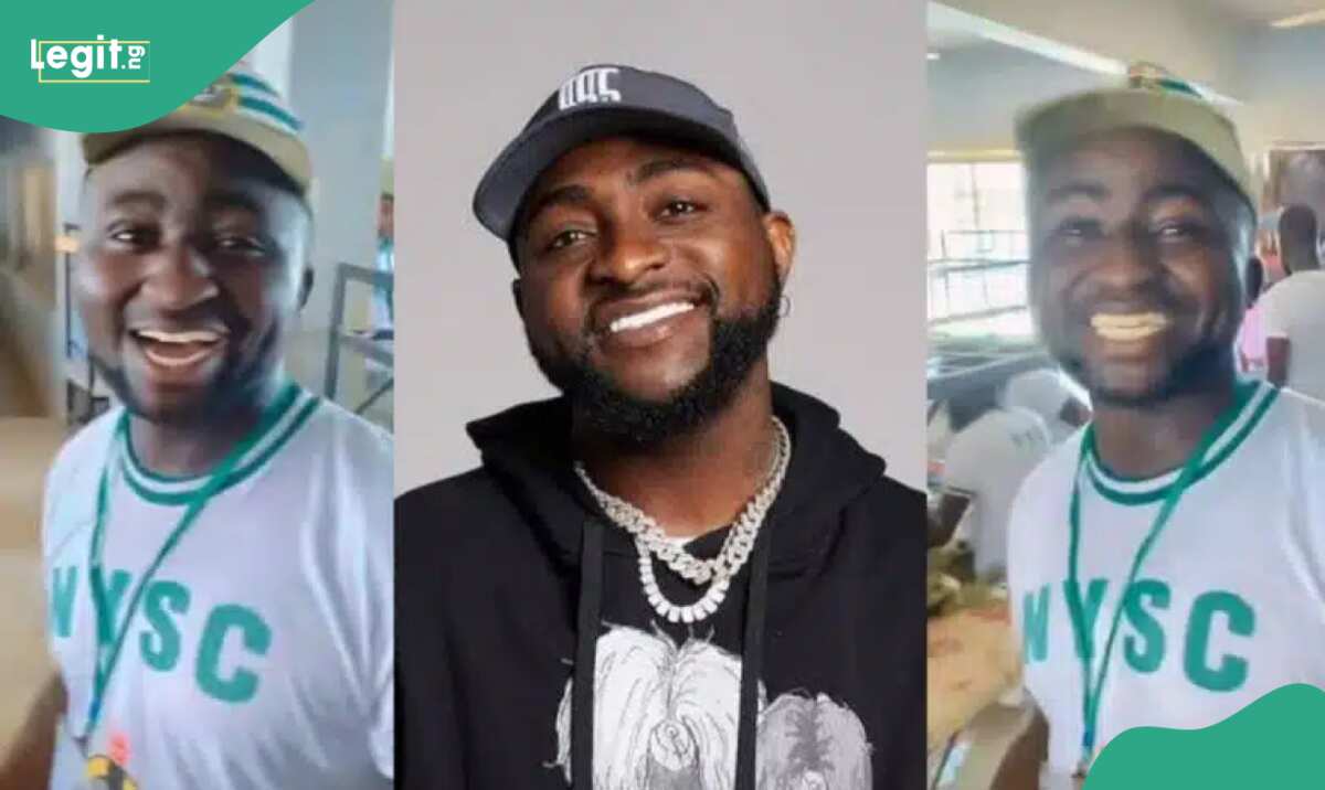 “Our OBO”: Corps Members at NYSC Camp Mistake a Man for Davido, Chants His Name