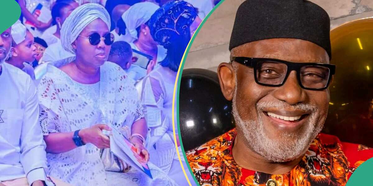 "They’re angry you love your Igbo wife":Akeredolu's wife pens tribute to husband