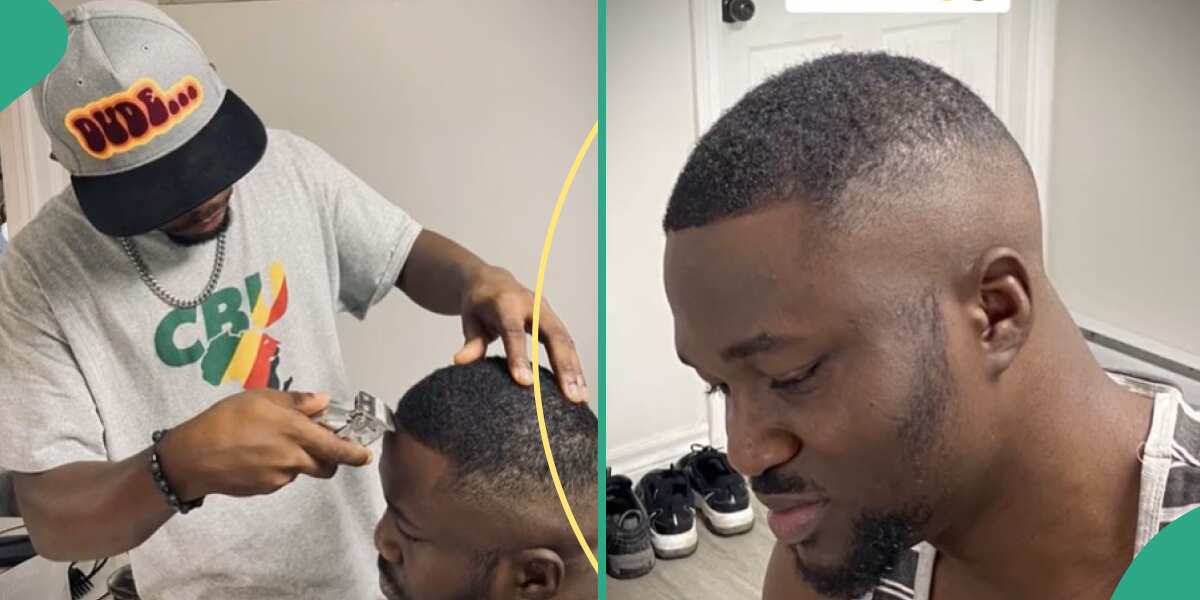 Nigerian man in Canada turns into overnight barber, shares his reason
